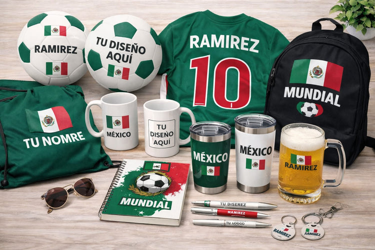 ⚽ Vive el mundial de forma única con diseños personalizados que reflejan tu estilo.