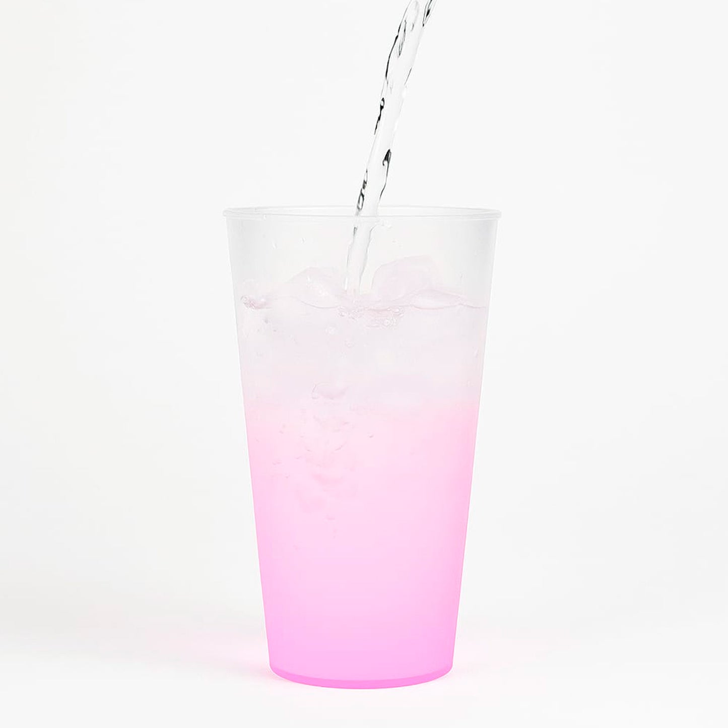 🥤 Vaso de plástico frost degradado personalizado