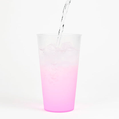 🥤 Vaso de plástico frost degradado personalizado