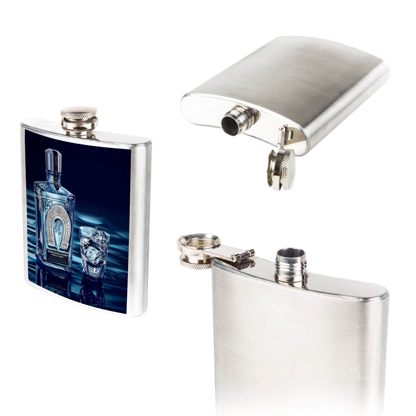 🥃 Licorera de acero inoxidable sublimable personalizada