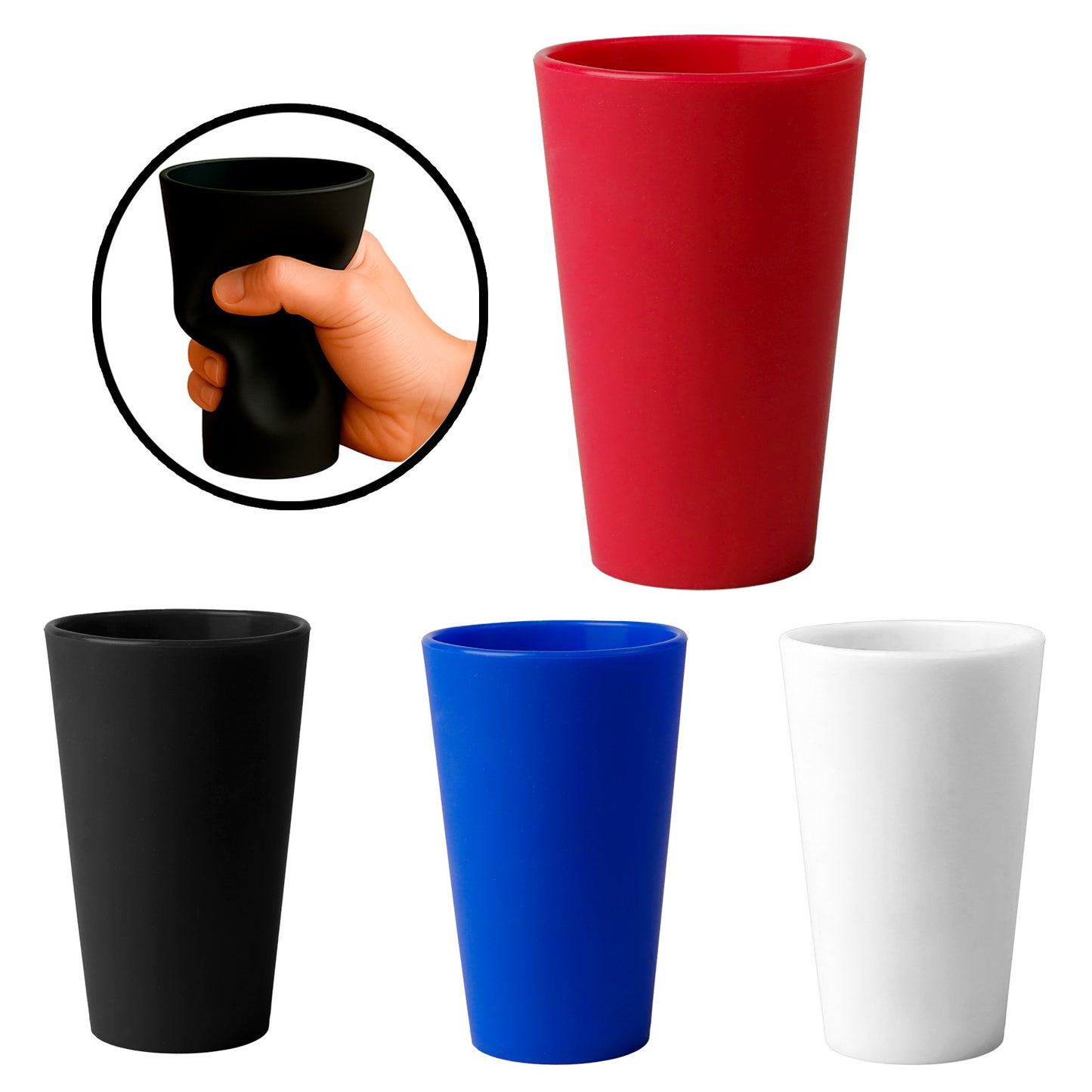🥤 Vaso de silicón personalizado