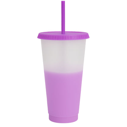 🥤 Vaso de plástico frost degradado personalizado