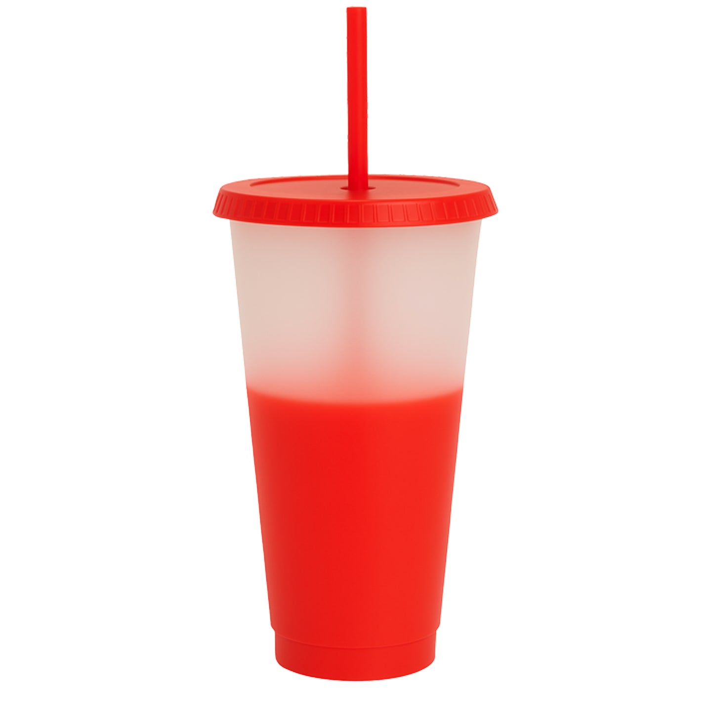 🥤 Vaso de plástico frost degradado personalizado