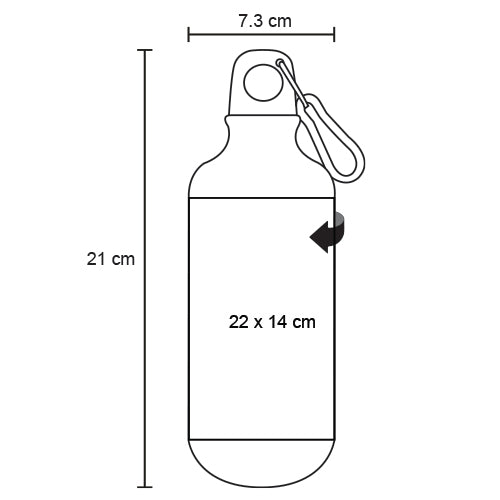 🥤 Botella de aluminio sublimable personalizada