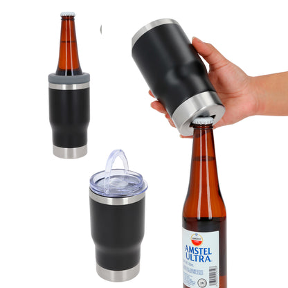 🥤 Termo para botella, de acero inoxidable personalizado