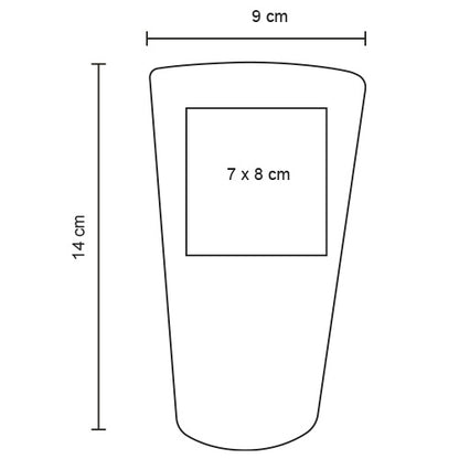 🥤 Vaso de silicón personalizado
