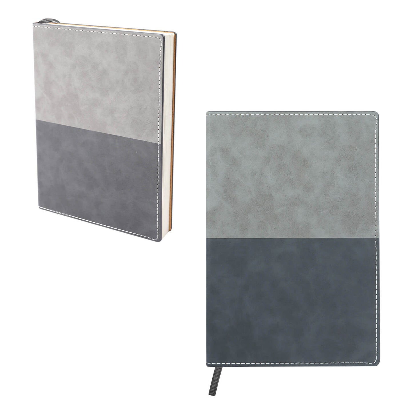📓 Libreta de poliuretano bicolor personalizada