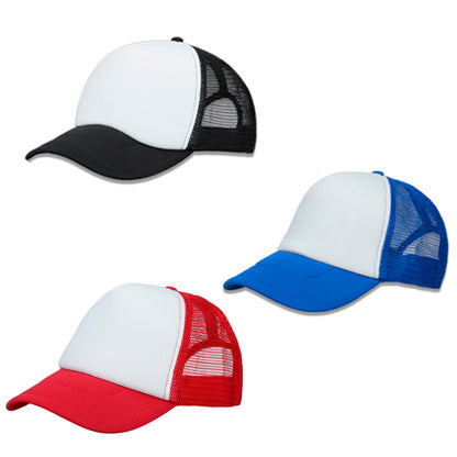 🧢 Gorra de Poliéster con Malla y Visera Acolchada