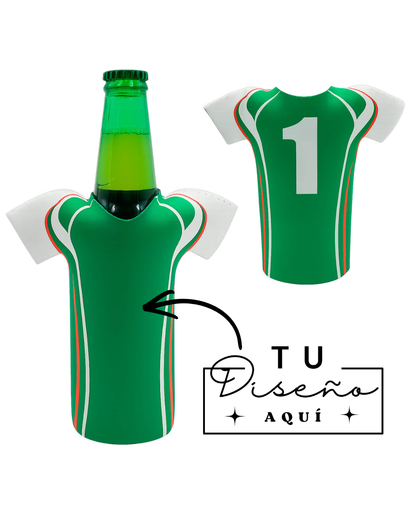 🍺 Porta cerveza camiseta México