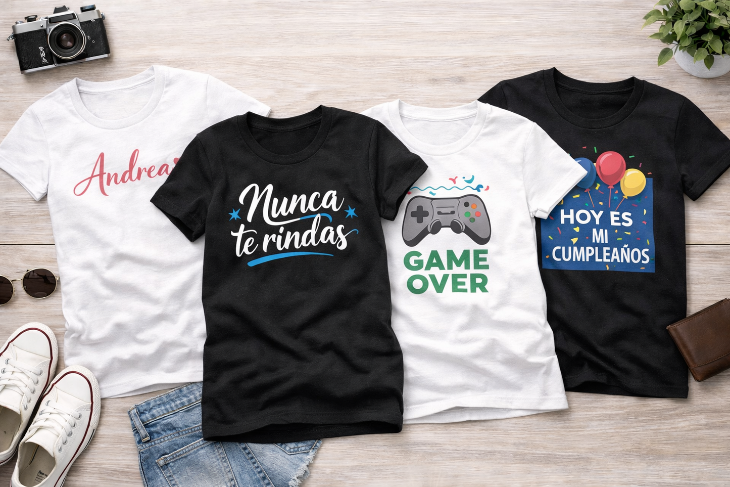 👕 Playeras personalizadas cuello redondo