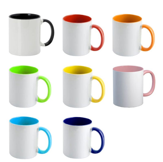 Taza Interior y asa de color